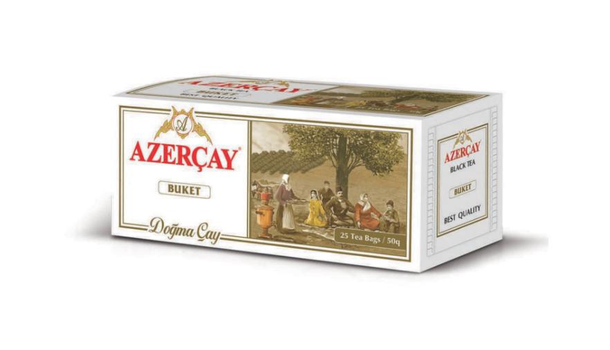 Чай черный пакетированный Azerçay Buket 25 х 2g